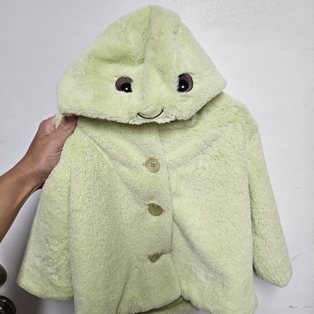 Bearington Baby Tiggles Turtle Green Hooded Coat